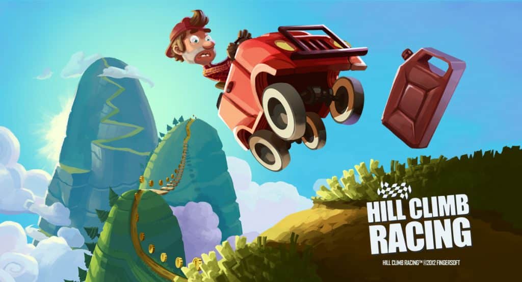 Играть hill climb racing