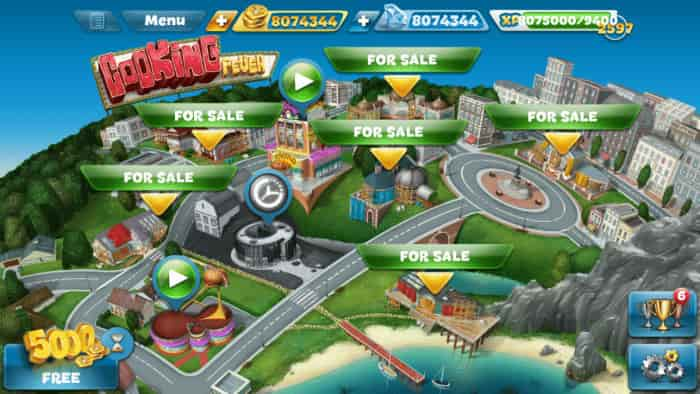 copy out cooking fever game data ios