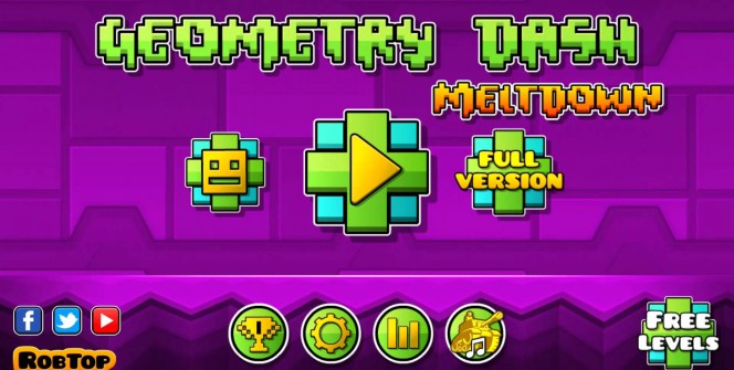 geometry dash meltdown free