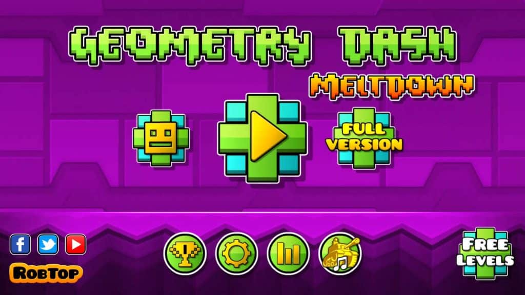 geometry dash game free on laptop