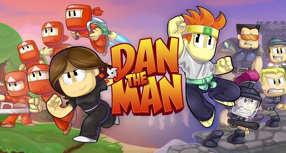 Секретные зоны в dan the man