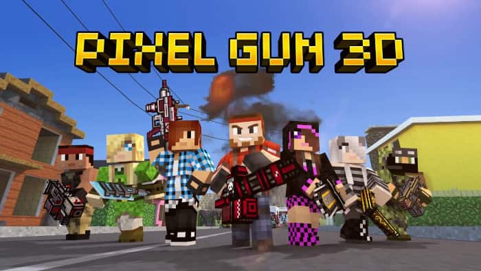 Pixel gun 3d download for free